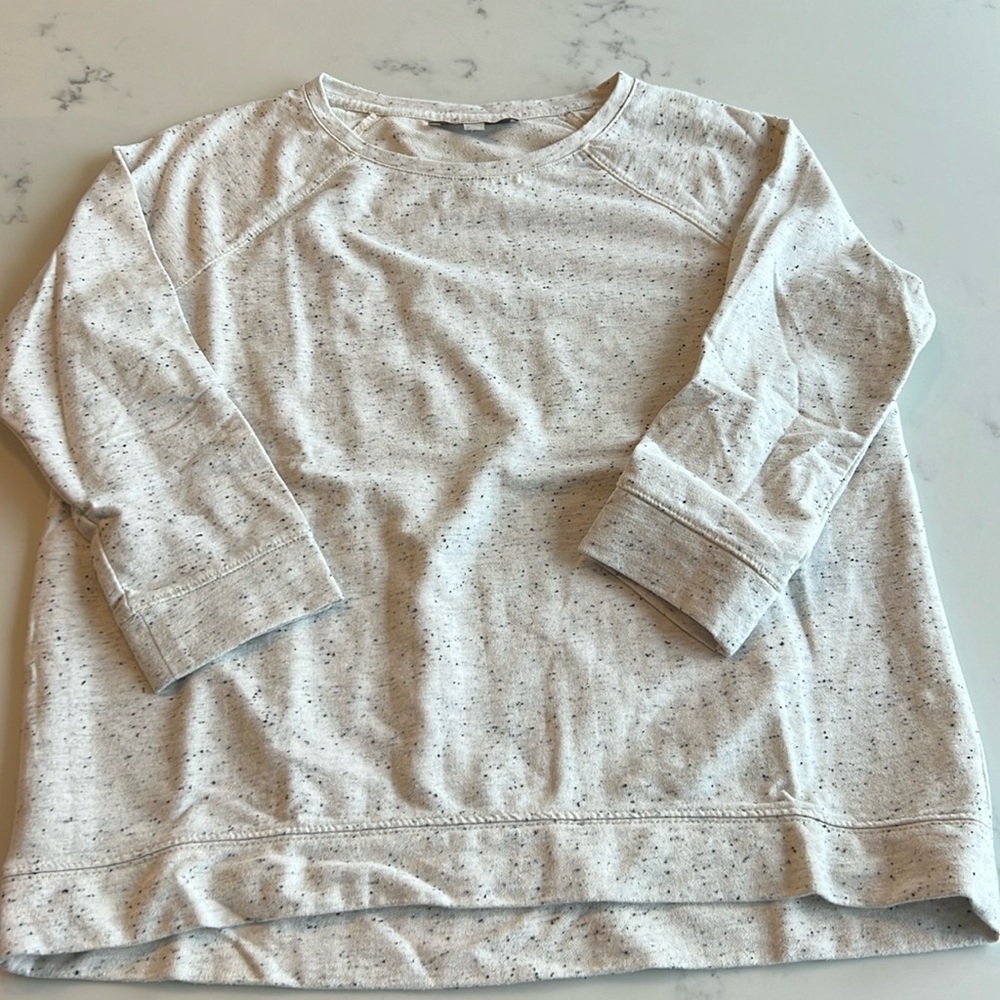 LOFT Speckled Sweatshirt